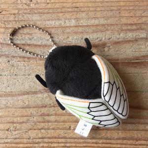 【TST クマゼミ キーホルダー ぬいぐるみ】虫 昆虫 リアル 本物 そっくり ペット クリスマス