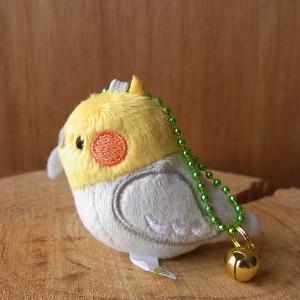 オカメインコ ストラップ イエロー グレー ティーエスティーアドバンス