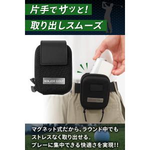 NINJOR GOLF マグネット式 ゴルフ距...の詳細画像2