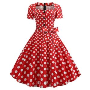 ワンピース 水玉 赤 ワンピース チュニック の商品一覧 ファッション 通販 Yahoo ショッピング