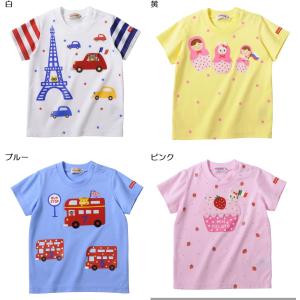 mikihouse【ミキハウス】【SALE】Ｔシャツ7200 子供服 ギフト プレゼント100cm白｜ninnananna