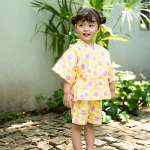 新品タグ付き ミキハウス ダブルB 甚平 120 楽天市場】ミキハウス mikihouse ダブルビー Bくん総柄甚平スーツ