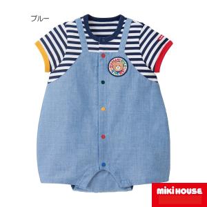 MIKI HOUSE（ミキハウス） ホットビスケッツ セーラーカラー 半袖 T