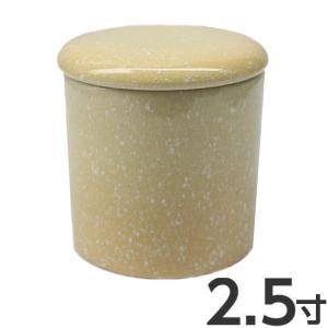 骨壷 2.5寸 骨壺 ゆず シリコンパッキン イエロー 黄色 陶器 遺骨 分骨 陶器 おしゃれ かわいい 日本製 ごつつぼ 手元供養 お骨入れ 手元供養 国産