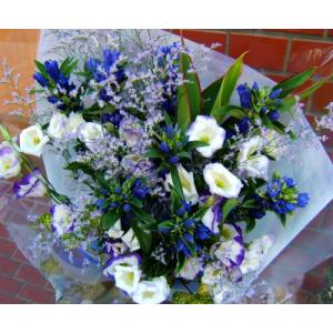 お彼岸　開店祝い　花束　プレゼント　おまかせ　花束 誕生日プレゼント　（アレンジメントにも変更可能）