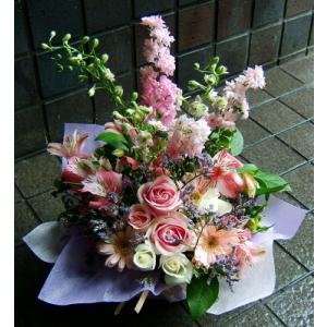 結婚記念日　開店祝い　おまかせ　アレンジメント　（花束にも変更可能　花束 誕生日プレゼント）｜花束 胡蝶蘭フラワーギフト屋