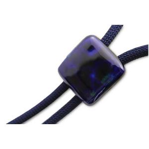 有田焼ループタイ るりブルー 角