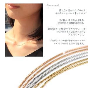 ネックレス 10k レディース チェーン ロン...の詳細画像4