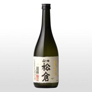 日本酒　出羽鶴　自然米酒　松倉 720ml