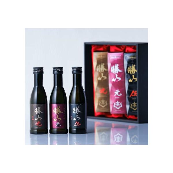 日本酒　勝山　勝山純米大吟醸 180ml×３本ギフトセット