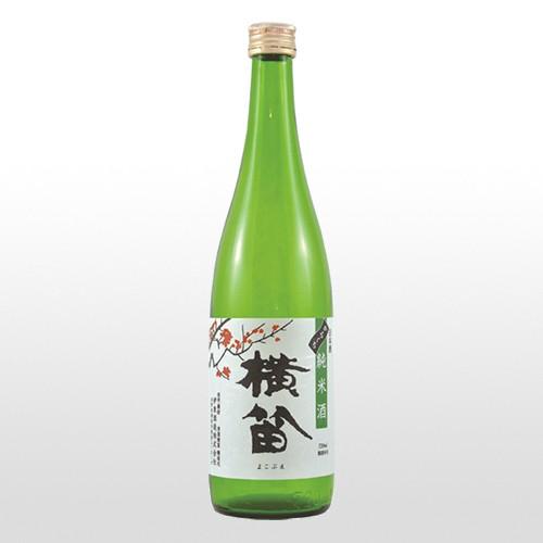 日本酒　横笛 純米酒 箱入 720ml