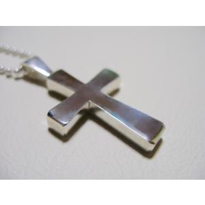 仁尾彫金『プラチナクロスpt900裏抜き無し』ハンドメイド15 : 仁尾彫金