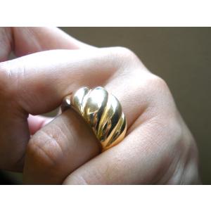 仁尾彫金『プラチナ釈迦玉ピンキーリング』pt900ハンドメイド : 仁尾