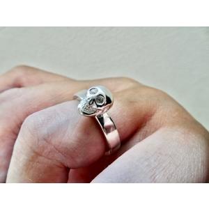 仁尾彫金『ラッキースカルリング』ハンドメイド195 : 仁尾彫金 - 通販