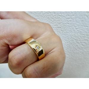 仁尾彫金『一つ星ダイヤ太陽のプレート2』ハンドメイド323b : 仁尾彫金 
