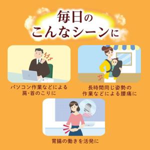めぐりズム 蒸気の温熱シート 肌に直接貼る 8...の詳細画像3