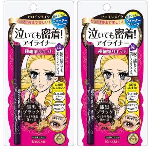 ヒロインメイク スムースリキッドアイライナー スーパーキープ (×2点セット) 01 漆黒ブラック