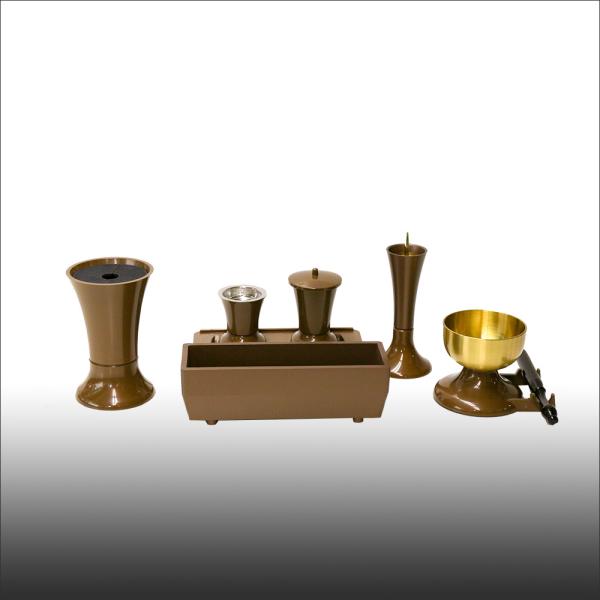 創価学会仏具　PC仏具　エール７　オーク