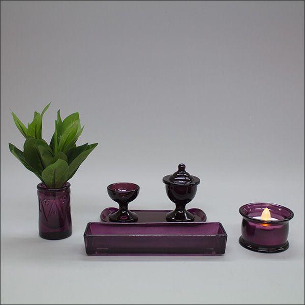 創価学会仏具　ガラス　こはる７　ワイン