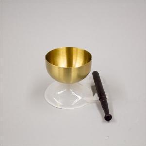 創価学会 仏具 さふらん リンセット 2寸 プレシャスゴールド お鈴 おりん りん棒 仏壇 大王物産 創価学会仏具 澄んだ美しい音色 プレシャスゴールド さふらんリン2.0