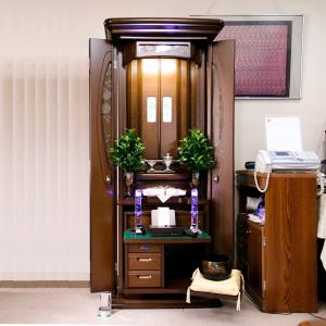 創価学会仏壇 ローゼ サンドブラスト バラ 仏...の詳細画像5