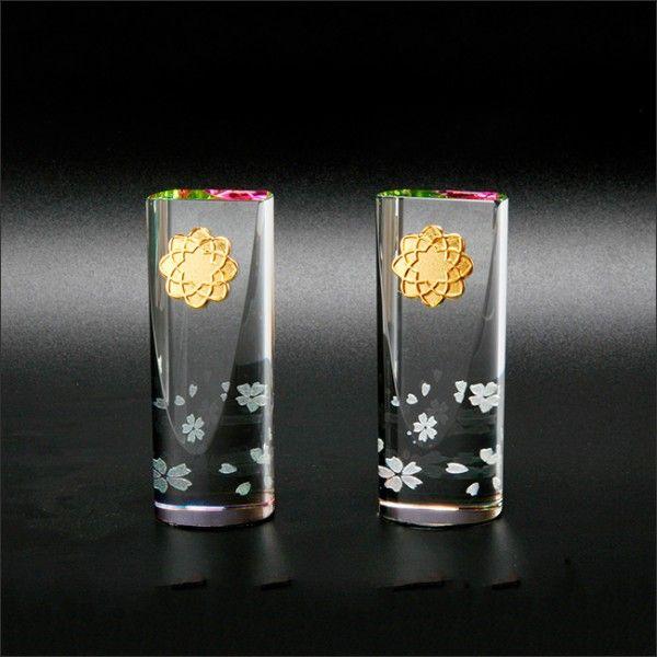 創価学会仏具　八葉レインボー徳利ルシード95