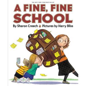 A FINE,FINE SCHOOL（英語絵本）シャロン・クリーチ　ハリー・ブリス　学校　4 〜 8 歳　外国の絵本　ペーパーバック