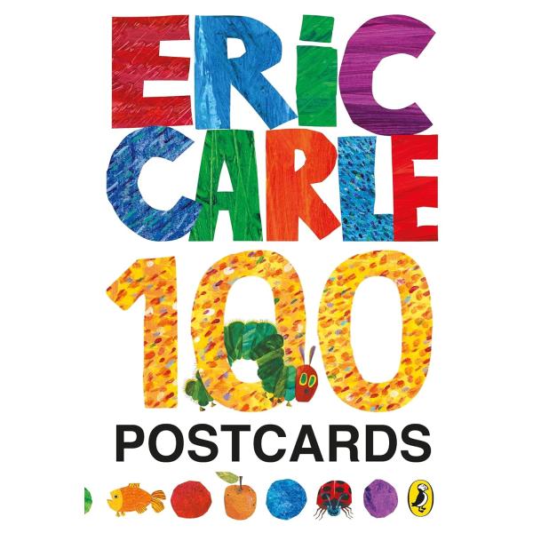 ERIC CARLE:100 POSTCARDS　エリック・カール　はらぺこあおむし　ポストカード　...