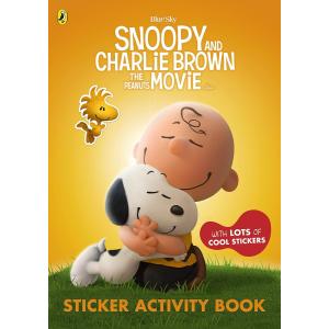 PEANUTS,THE:MOVIE STICKER ACTIVITY BOOK　スヌーピー　ピーナッツ　ステッカーブック　映画　3 〜 5 歳　シール絵本【言語：英語】｜nippanips