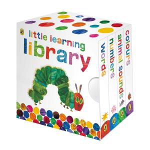 LITTLE LEARNING LIBRARY（英語絵本）エリック・カール　Eric Carle　BOXセット　幼児 〜 3 歳　外国の絵本　ボードブック｜世界とつながる本屋さん Bookbird