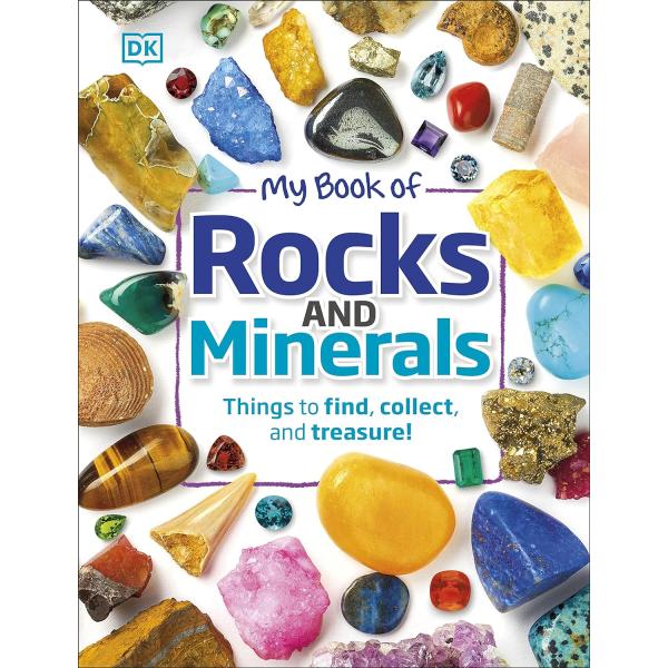 MY BOOK OF ROCKS&amp;MINERALS（英語絵本）DK　図鑑　岩石　鉱物　5 〜 7 歳...