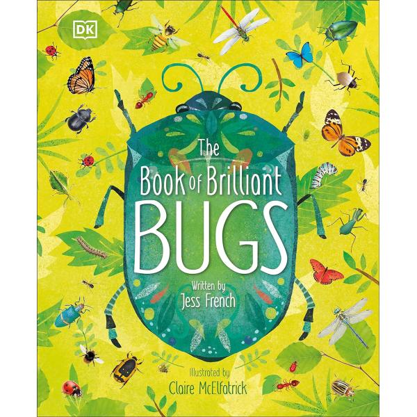 Book of Brilliant bugs（英語絵本）DK　図鑑　昆虫　7 〜 9 歳　外国の絵本...