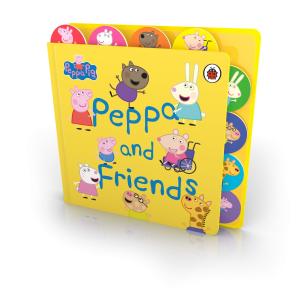 PEPPA PIG:PEPPA AND FRIENDS　ペッパピッグ　ボードブック（英語絵本）2 〜 6 歳　友達