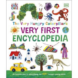 The Very Hungry Caterpillar's Very First Encyclopedia（英語絵本）【予約注文商品】【注文後約１ヵ月程度で発送】はらぺこあおむし　DK　図鑑　外国の絵本｜nippanips