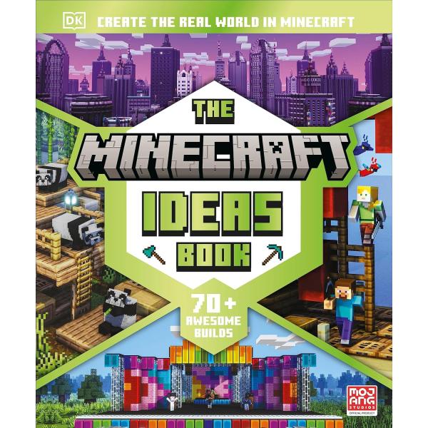 The Minecraft Ideas Book（英語絵本）DK　図鑑　マインクラフト　7 〜 9 ...