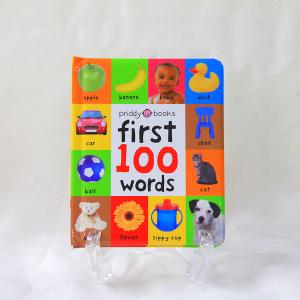 FIRST 100 WORDS　最初に覚える100個の英単語（英語絵本）ボードブック（幼児用）はじめて英語に最適　1〜3歳　外国の絵本｜世界とつながる本屋さん Bookbird