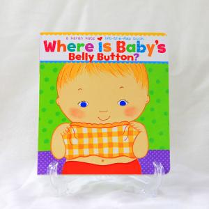 WHERE IS BABY&apos;S BELLY BUTTON?　おへそどこ？（英語絵本）カレン・カッツ　...