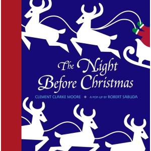 NIGHT BEFORE CHRISTMAS(POP-UP)（英語絵本）クリスマスのまえのばん　ロバート・サブダ　ポップアップ　飛び出す絵本　しかけ絵本　外国の絵本　4 〜 8 歳