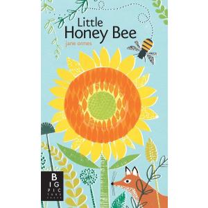 LITTLE HONEY BEE（英語絵本）しかけ絵本　フラップ　花　ミツバチ　3 〜 7 歳　外国の絵本　ボードブック