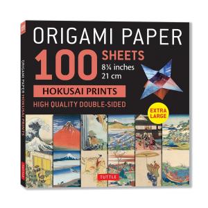 ORIGAMI PAPER 100 SHEETS HOKUSAI PRINTS【予約注文商品】【注文後約１ヵ月程度で発送】折り紙　葛飾北斎　浮世絵【言語：英語】