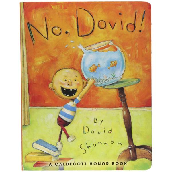 NO，DAVID!（英語絵本）親子　家族　ギフト　5 〜 6 歳　ボードブック