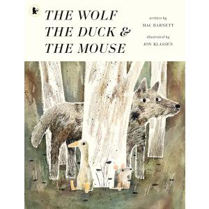 WOLF,THE DUCK,AND THE MOUSE（英語絵本）おおかみのおなかのなかで　マック・バーネット　ジョン・クラッセン　3 〜 7 歳　外国の絵本　ペーパーバック