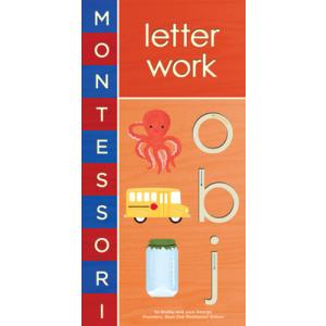 モンテッソーリ（英語絵本）MONTESSORI:LETTER WORK　幼児用　2 〜 5 歳　文字...