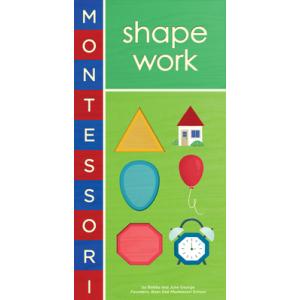 モンテッソーリ（英語絵本）MONTESSORI:SHAPE WORK　幼児用　2 〜 5 歳　形　〇...