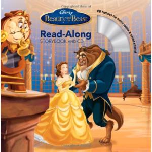 BEAUTY & THE BEAST:READ-ALONG（英語絵本）CD付き　美女と野獣　ディズニー　朗読　3 〜 7 歳　ペーパーバック　音のでる絵本｜nippanips