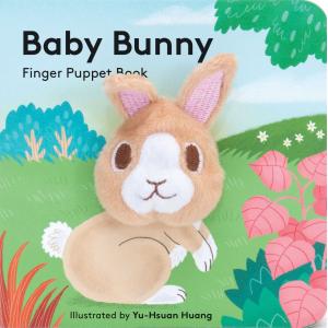 BABY BUNNY:FINGER PUPPET BOOK（英語絵本）しかけ絵本　指人形　ギフト　2 〜 4 歳　ボードブック