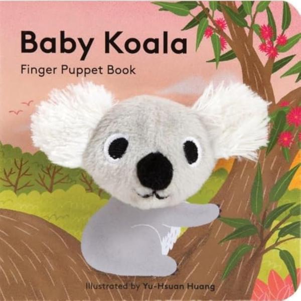 BABY KOALA:FINGER PUPPET（英語絵本）指人形　ギフト　幼児 〜 3 歳　ボード...