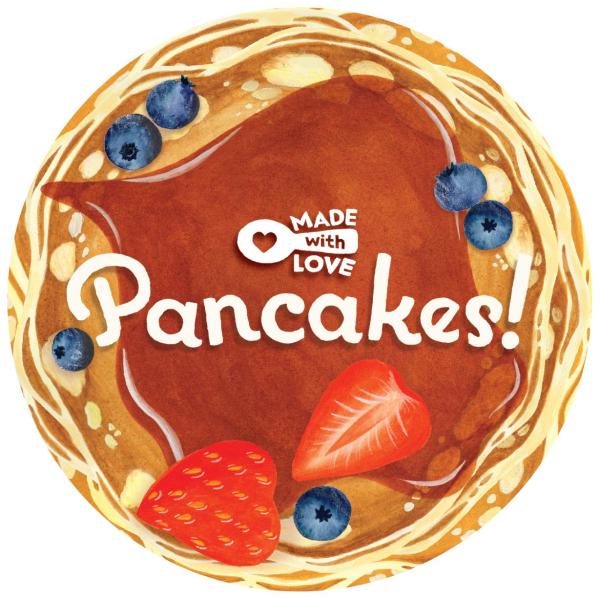 MADE WITH LOVE:PANCAKES（英語絵本）パンケーキ　幼児 〜 3 歳　外国の絵本　...