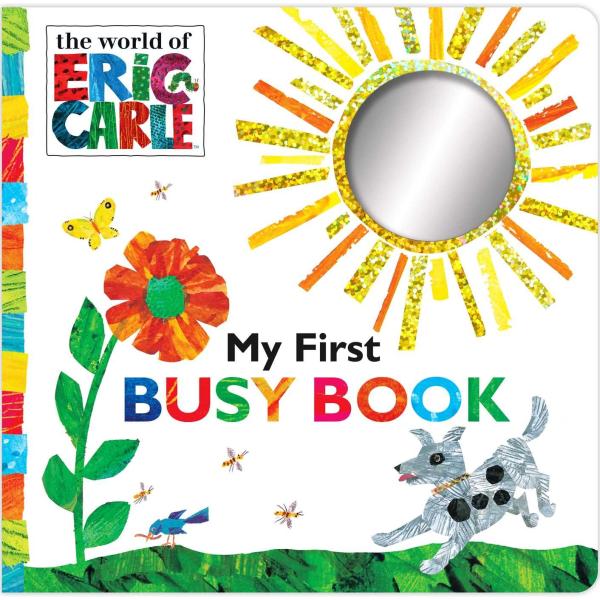 ERIC CARLE MY FIRST BUSY BOOK　色や形をいろいろ学べる絵本　ボードブック...