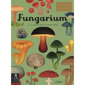 FUNGARIUM（英語絵本）菌類　きのこ　博物館　キュー王立植物園　3 歳以上　外国の絵本　ハードカバー